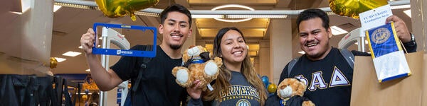 UCR students at Grad Fair