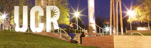 UCR Sign and Bell Tower